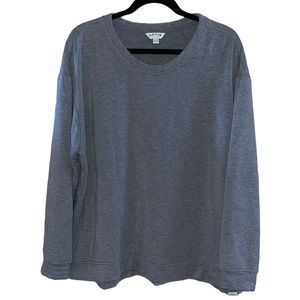Women’s XXL Orvis Gray Modal Blend Crewneck Sweatshirt